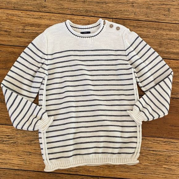 Next Nautical Stripe Sweater - Picture 2 of 10